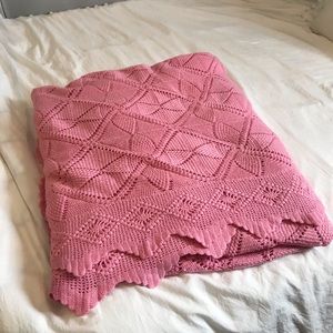 Hand Knitted Blanket